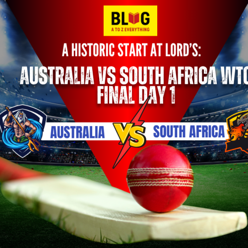 A Historic Start at Lord’s: Australia vs South Africa WTC Final Day 1