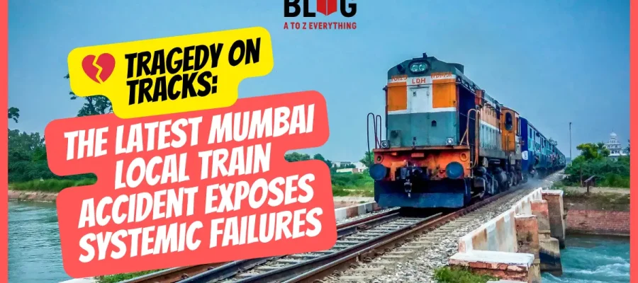 💔 Tragedy on Tracks: The Latest Mumbai Local Train Accident Exposes Systemic Failures